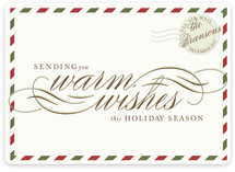 Airmail Holiday Non-Photo Cards