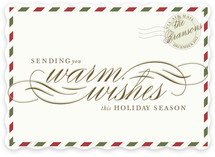 Airmail Holiday Non-Photo Cards