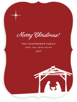 Away In a Manger Holiday Non-Photo Cards
