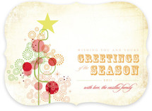 Candy Tree Holiday Non-Photo Cards