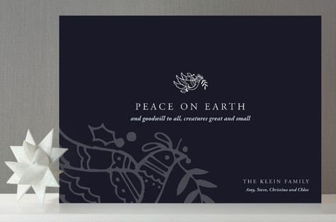 Modern Holiday Holiday Non-Photo Cards