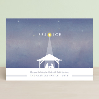 Nativity Holiday Non-Photo Cards