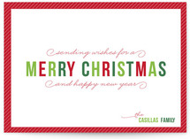 Simple Season Holiday Non-Photo Cards