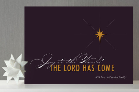 Star of Bethlehem Holiday Non-Photo Cards