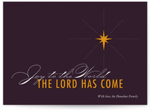 Star of Bethlehem Holiday Non-Photo Cards