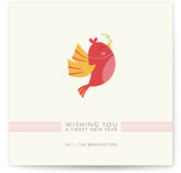 Tweet New Year Holiday Non-Photo Cards