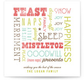 Best of the Season Holiday Non-Photo Cards