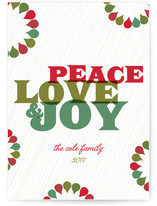 Bright + Fun Holiday Non-Photo Cards
