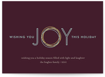 Holiday Joy Holiday Non-Photo Cards