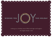 Holiday Joy Holiday Non-Photo Cards