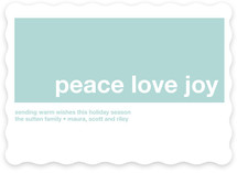 Modern Joy Holiday Non-Photo Cards