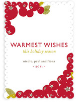 Mod Berries Holiday Non-Photo Cards