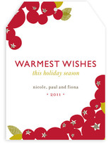 Mod Berries Holiday Non-Photo Cards