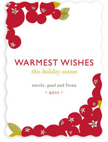 Mod Berries Holiday Non-Photo Cards