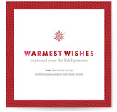 Snowflake Wish Holiday Non-Photo Cards