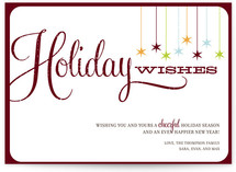 Retro Holiday Holiday Non-Photo Cards