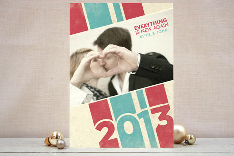 Everything is New Again New Year's Photo Cards
