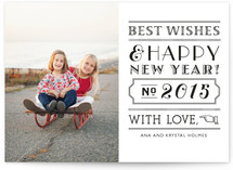 Roaring New Year New Year's Photo Cards