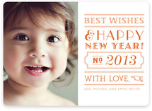Roaring New Year New Year's Photo Cards