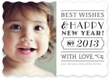 Roaring New Year New Year's Photo Cards