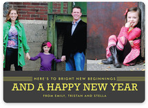 Bright Beginnings New Year's Photo Cards
