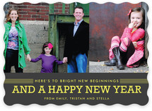 Bright Beginnings New Year's Photo Cards