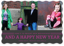 Bright Beginnings New Year's Photo Cards