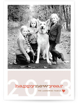 Modern Bright New Year New Year's Photo Cards