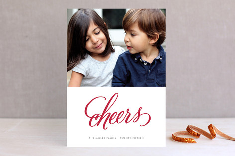 Cheers New Year's Photo Cards Cheers New Year's Photo Cards
