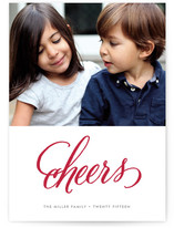 Cheers New Year's Photo Cards
