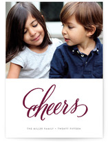Cheers New Year's Photo Cards