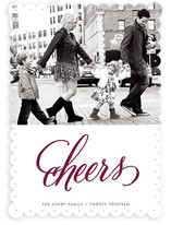 Cheers New Year's Photo Cards