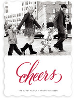 Cheers New Year's Photo Cards
