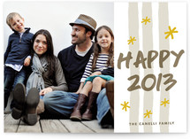 Sparkler New Year's Photo Cards