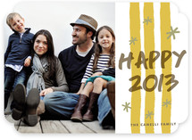 Sparkler New Year's Photo Cards