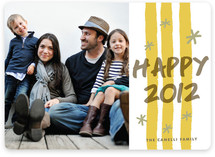 Sparkler New Year's Photo Cards