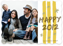 Sparkler New Year's Photo Cards