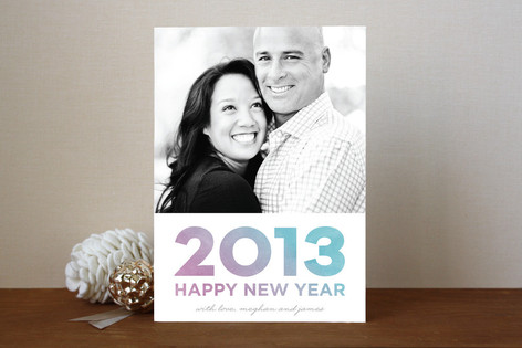 New Year Wash New Year's Photo Cards