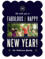 Yacht Club New Year's Photo Cards