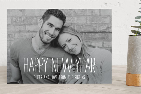 Happiest Homestyle New Year's Photo Cards