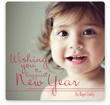The Happiest Smile New Year's Photo Cards