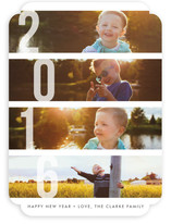 Stacked Photos New Year's Photo Cards