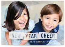 Frosted Cheer New Year's Photo Cards