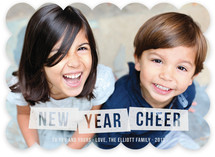 Frosted Cheer New Year's Photo Cards