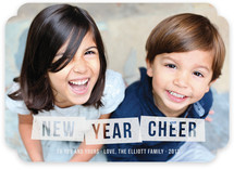 Frosted Cheer New Year's Photo Cards