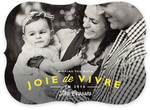 Joie de Vivre New Year's Photo Cards