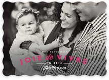 Joie de Vivre New Year's Photo Cards