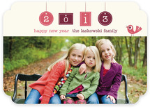 New Year Birdie New Year's Photo Cards