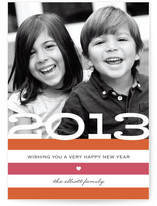 Heartfelt New Year's Photo Cards