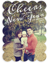 New Year Cheer New Year's Photo Cards